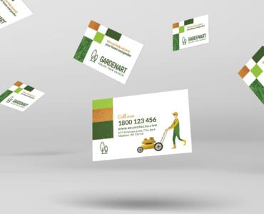Landscaper Business Card Template in PSD & Vector