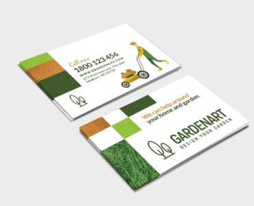 Landscaper Business Card Template in PSD & Vector