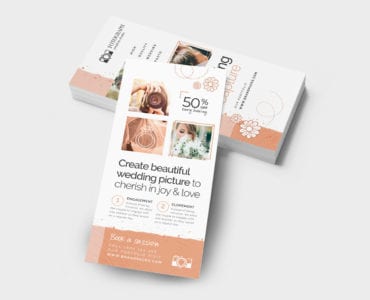Photography Service DL Rack Card Template