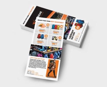 Sports Outlet DL Card Template
