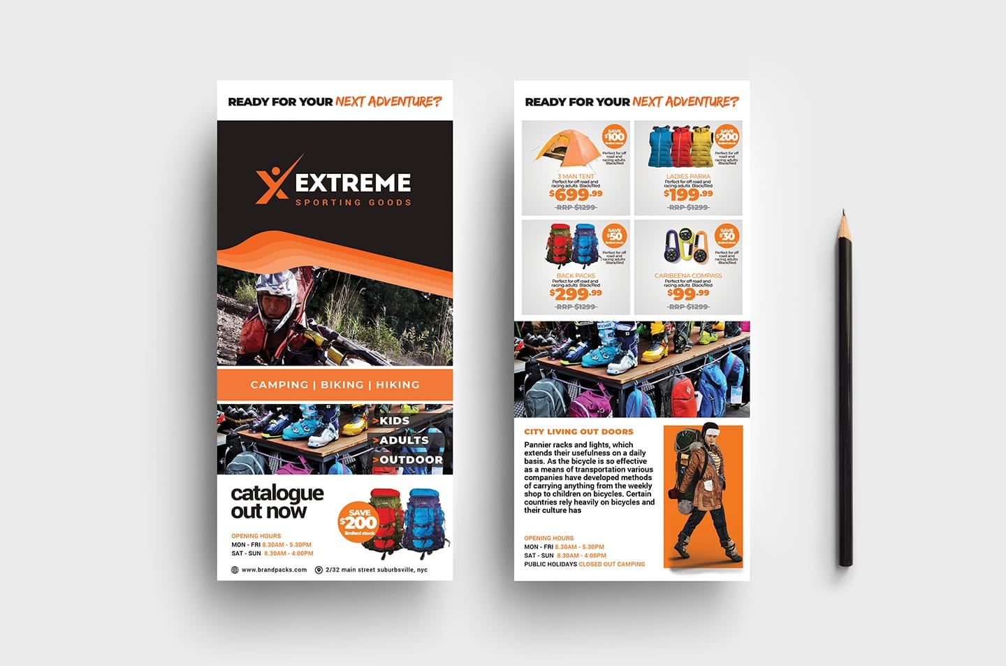 Sports Outlet DL Card Templates