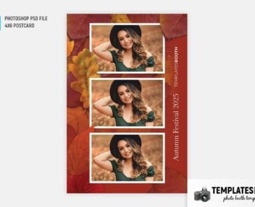 Autumn/Fall Photo Booth Template