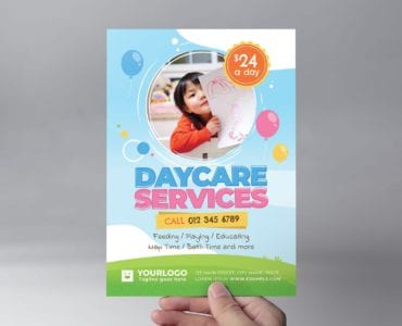 Daycare Flyer Template (Front)
