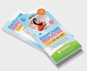 Daycare Flyer Templates (DL Card)