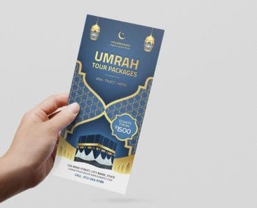 Umrah Flyer Template (DL Card)
