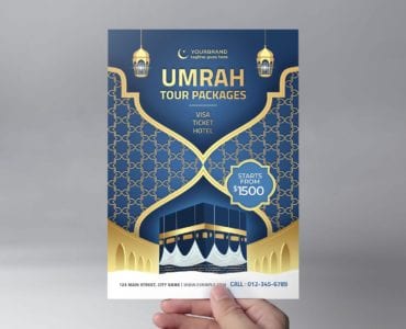Umrah Flyer Template (front)