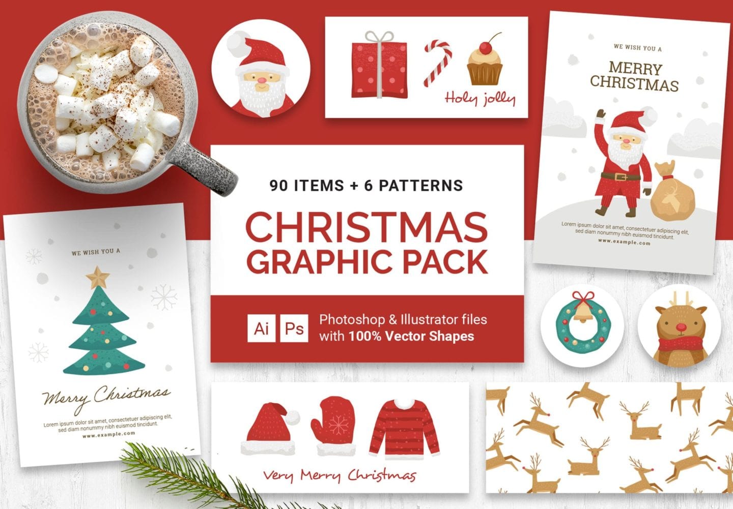 Christmas Vector Graphics Pack