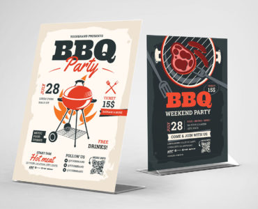 Barbecue Flyer Templates [PSD, Ai, Vector]