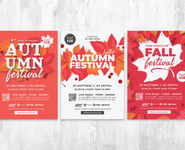 Autumn / Fall Event Flyer Template [PSD, Ai, Vector]