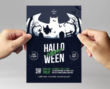 Halloween Night Flyer Template [PSD, Ai, Vector] - BrandPacks