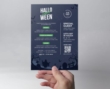 Halloween Flyer Template (PSD, Ai, Vector)