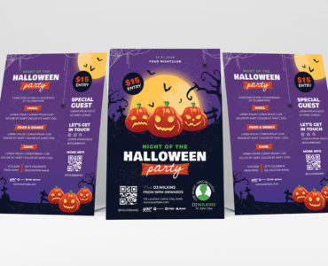 Halloween Flyer Template (PSD, Vector, Ai)