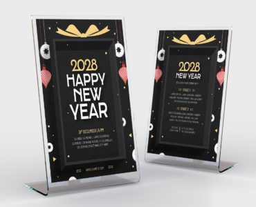 NYE Flyer Template (PSD, AI, Vector Formats)
