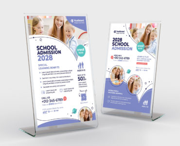 Modern School Education Flyer [PSD, AI, Vector] - BrandPacks