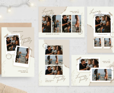 Photo Collage Flyer Template (PSD, AI, Vector Formats)