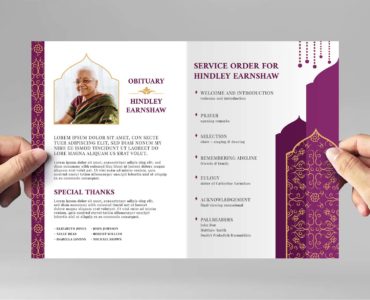 Hindu Funeral Template (PSD, AI, Vector Formats)