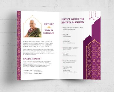 Hindu Funeral Template (PSD, AI, Vector Formats)