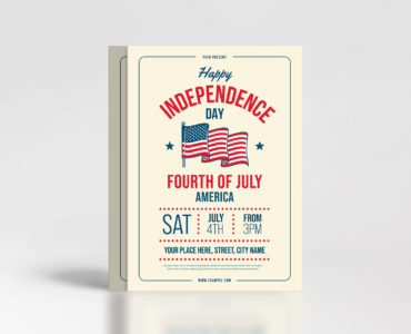 4th of July Flyer (PSD, AI, Vector Formats)