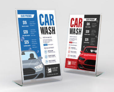 Car Wash Flyer Template (PSD, AI, Vector Formats)
