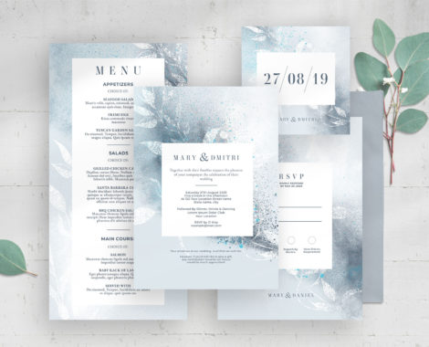 Wedding Invitation Templates (PSD Format)
