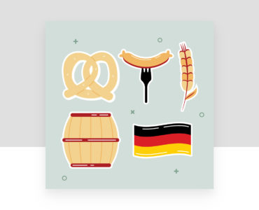 German Social Media Banners (PSD, AI, Vector Formats)