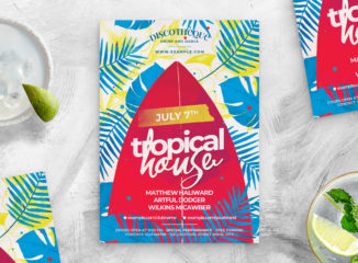 Summer Beach Party Flyer (PSD Format)