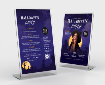 Halloween Party Flyer Template (PSD, AI, Vector Format)