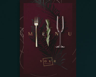 Classy Restaurant Menu Template (PSD Format)