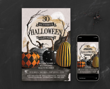 Halloween Flyer Template (PSD Format)