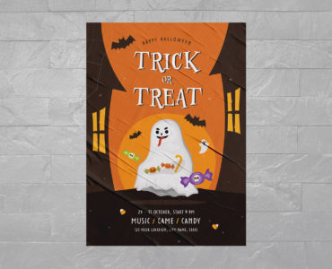 Halloween Trick or Treat Flyer