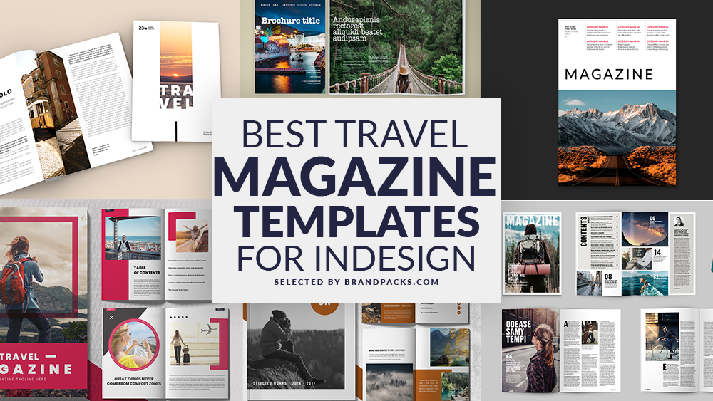 28 Best InDesign Travel Magazine Templates