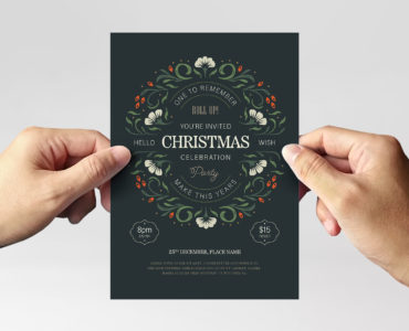 Christmas Flyer Template (PSD, AI Format)