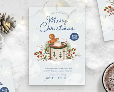 Christmas / Winter Flyer Template (PSD Format)