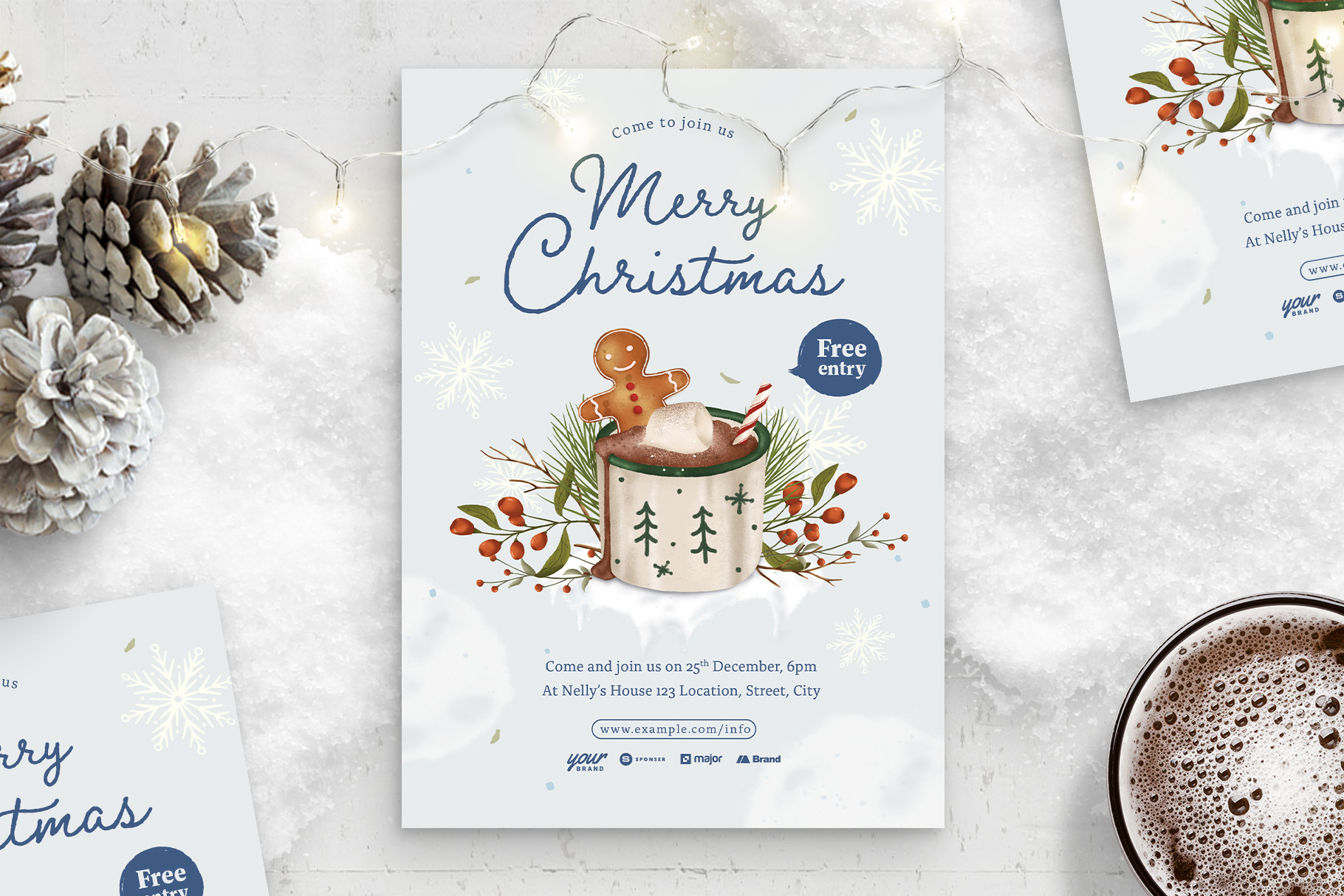 Christmas / Winter Flyer Template