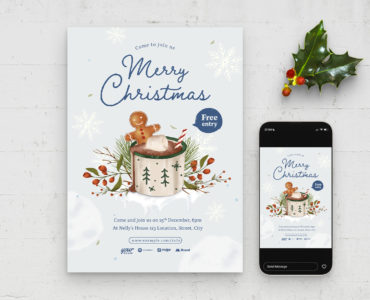 Christmas / Winter Flyer Template (PSD Format)