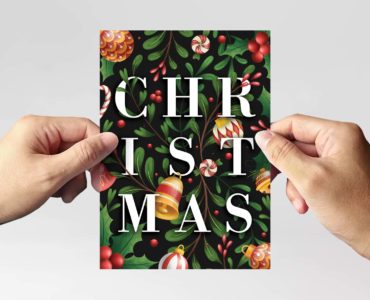 Christmas Card Flyer Template (PSD Format)