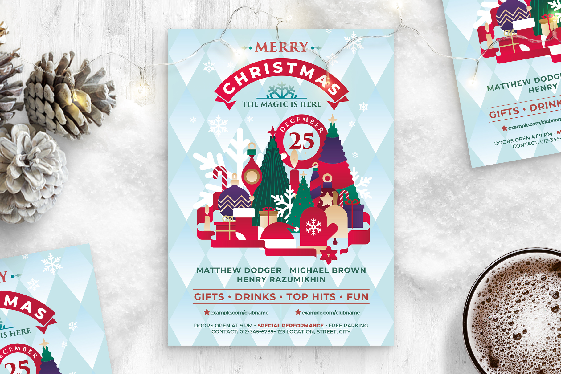 Christmas Flyer Template (PSD Format)