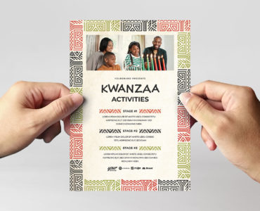 Kwanzaa Flyer Template (AI, EPS Format)