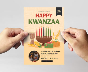 Kwanzaa Flyer Template (PSD Format)