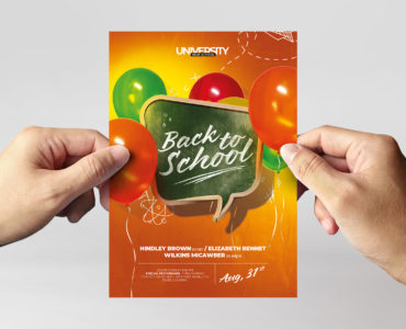 Back to School Flyer Template (PSD Format)