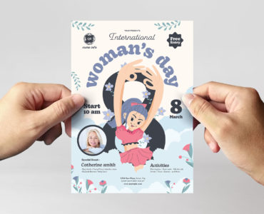 Women's Day Flyer Template (PSD Format)