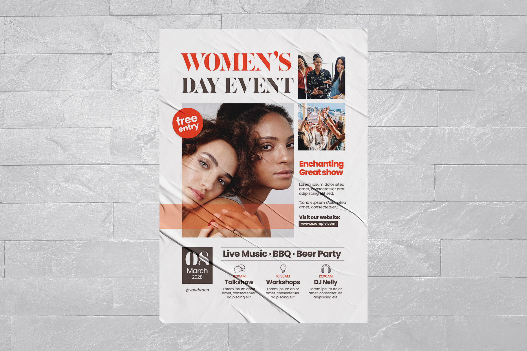 Women Day Flyer / Poster AI, EPS] - BrandPacks