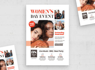 Women Day Flyer / Poster (PSD, AI Format)