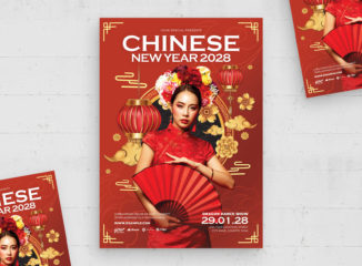 Chinese New Year Flyer (PSD Format)
