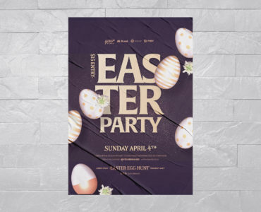 Easter Flyer Template (PSD Format)