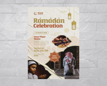 Muslim / Ramadan Flyer Template (EPS, AI Format)