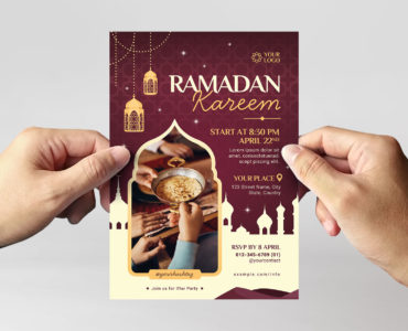 Ramadan Flyer Tamplate (PSD, AI, EPS Format)
