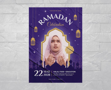 Ramadan Flyer Template (PSD, AI, EPS Format)