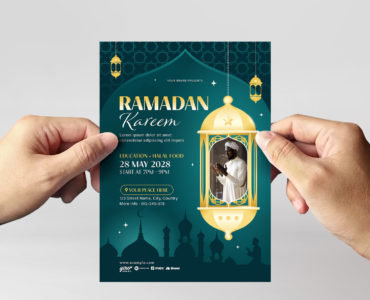 Ramadan Flyer Template (AI, EPS, PSD Format)