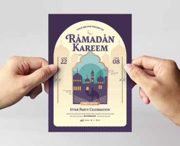 Ramadan Flyer Template (AI, EPS Format)